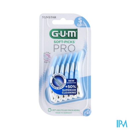 Gum Soft Picks Pro Small 60