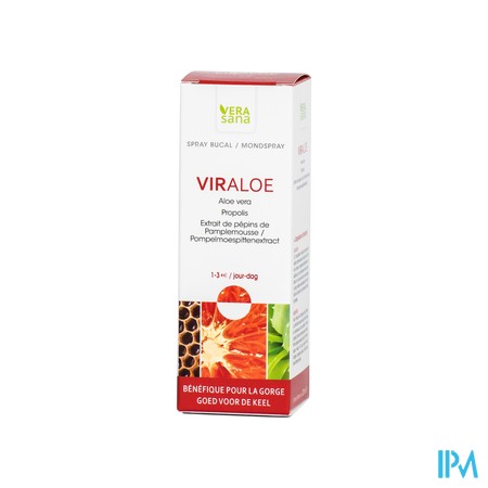 Viraloe Spray Buccal 30ml Vera Sana