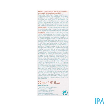 Puressentiel Verstuiving Meditation Fl 30ml