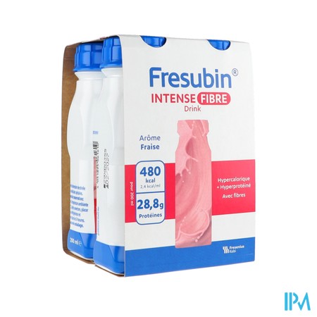 FRESUBIN INTENS FIBRE FRAIS4X200ML