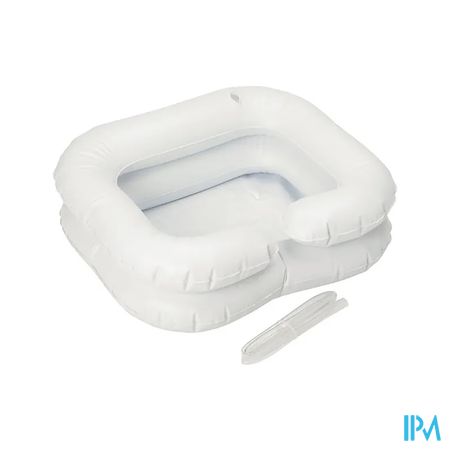 Bassin Gonfl.laver Cheveux Lit Vinyle Comp.64x52cm