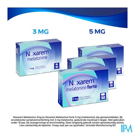 Noxarem Melatonine Forte 5mg Comp 10