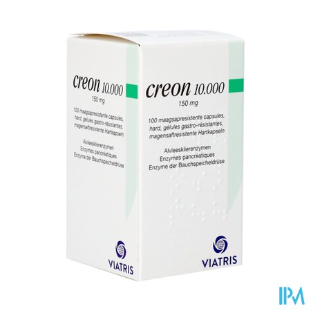 Creon 10000 Caps Gastroresist 100 X 150mg