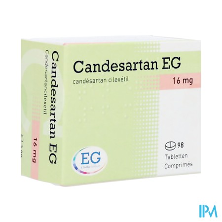 Candesartan Eurogenerics 16Mg Tabl 98