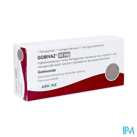 Gobivaz 50mg Opl Inj Voorgevulde Spuit 1