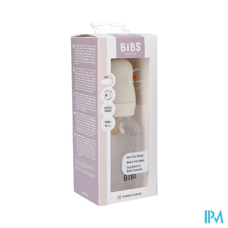 Bibs Zuigfles Complete Set Ivory 150ml