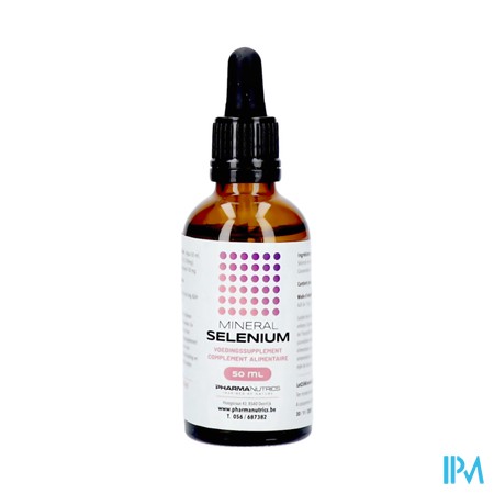 Mineral Selenium Druppels 50ml Pharmanutrics