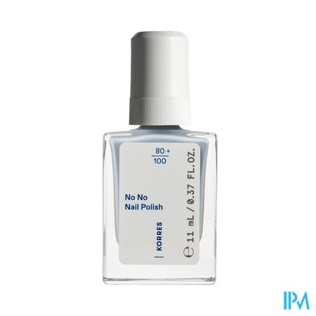 Korres Km No No Nail Polish 72 Pastel Blue 11ml