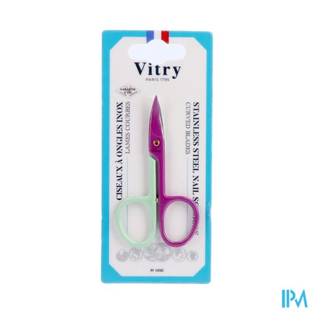 Nagelschaar Gebogen Inox Tweekleurig