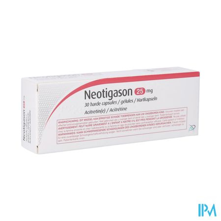 Neotigason 25mg Pi Pharma Harde Caps 30 Pip