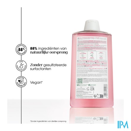 Klorane Capil. Sh Pioenroos Bio 400ml