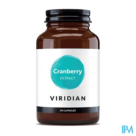 Viridian Cranberry Berry Extract V-caps 30