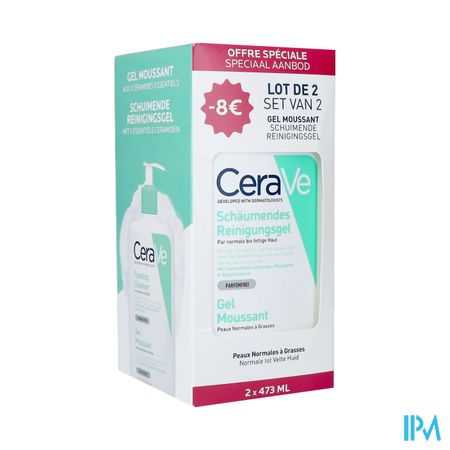 Cerave Foaming Cleanser Duo 2x473ml