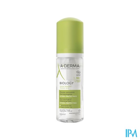 Aderma Biology Mousse Nettoyante Hydra Prot. 150ml