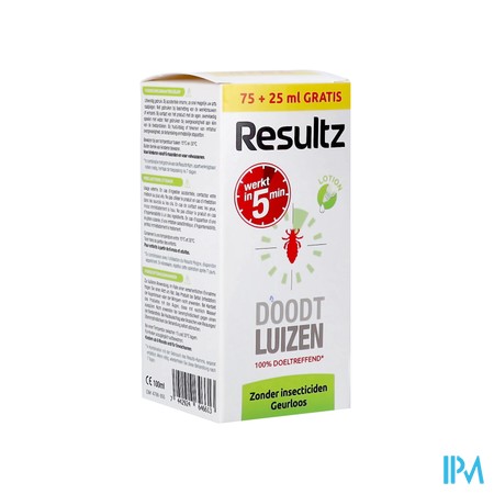 Resultz A/luizen Lotion 75ml+25ml Promo