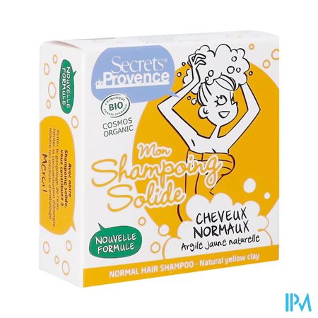 Secret De Provence Shampooing Cheveux Norm.bio 85g