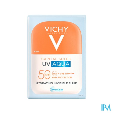 Vichy Capital Soleil Uv-aqua Fluide Spf50+ 50ml