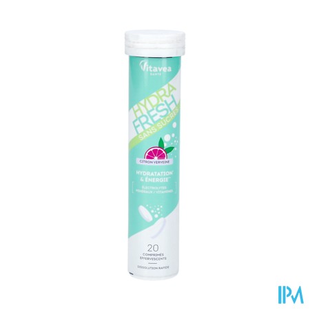 Hydrafresh Citron Verveine Bruistabl 20