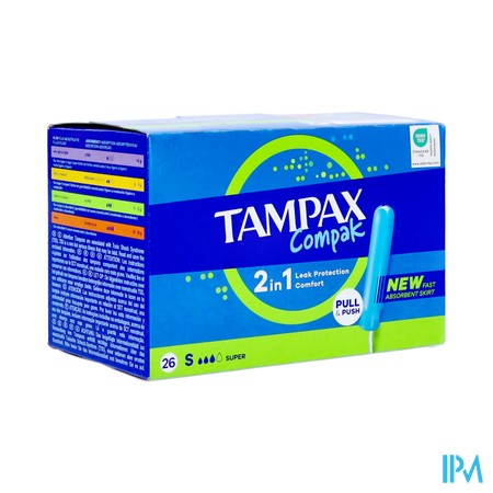 Tampax Compak Super Plus 24