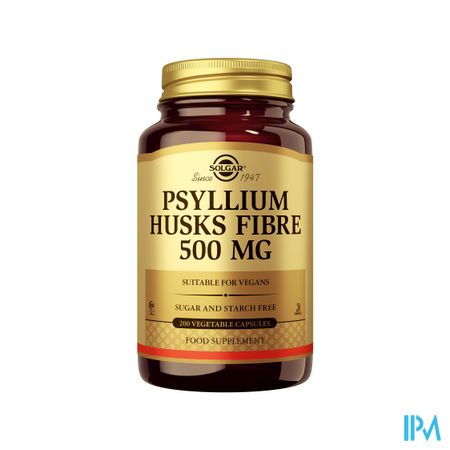 Psyllium Husks Fibre (psyll. Bl.) V-caps 200x500mg