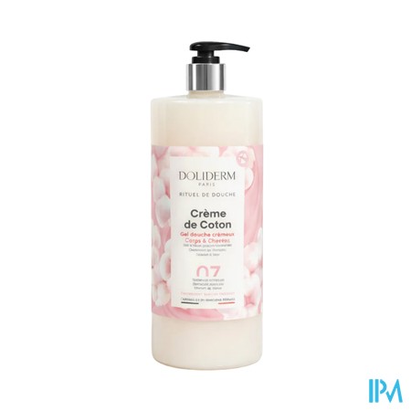 Doliderm Gel Douche 2en1 Creme De Coton 1l