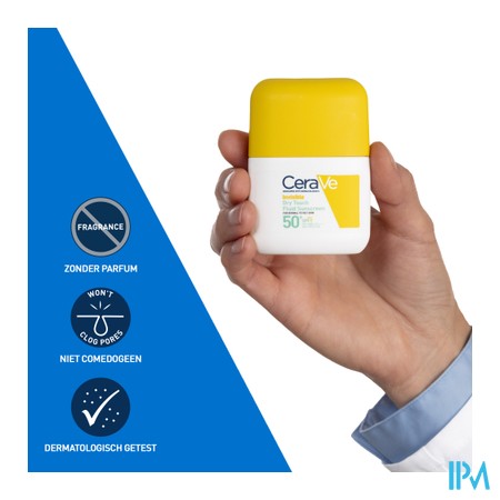 Cerave Sun Onzichtb. Dry Touch Fluide Spf50 50ml