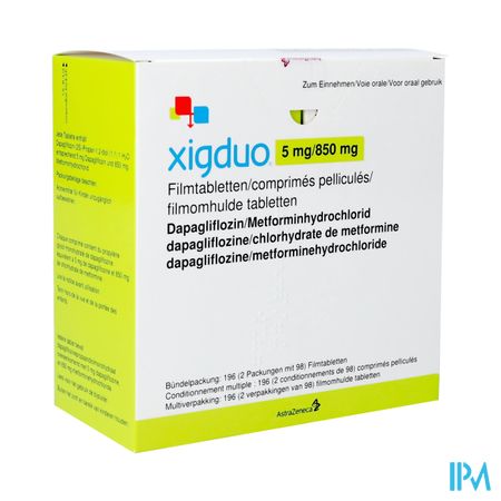 Xigduo 5mg/ 850mg Filmomh Tabl 196