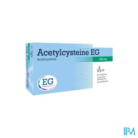 Acetylcysteine EG 600Mg Bruistabl 30X600Mg