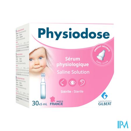 Physiodose Serum Fysio Ud Ster 30x5ml