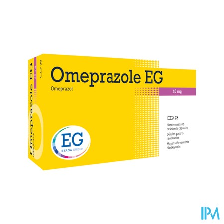 Omeprazole EG 40 Mg Gastro Resist Caps Bl 28X40Mg