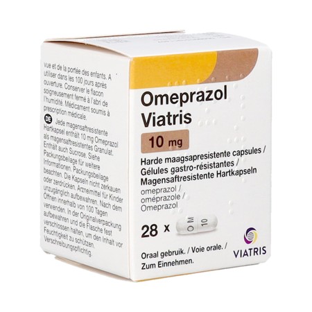 Omeprazol Viatris 10mg Caps 28