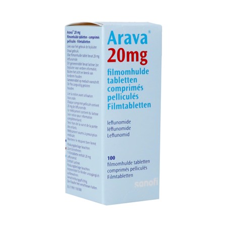 Arava 20mg Comp Pell 100 X 20mg