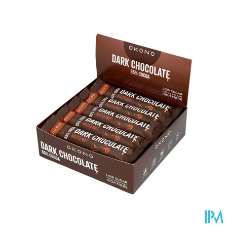 Okono Dark Chocolate Hazelnut 20x35g