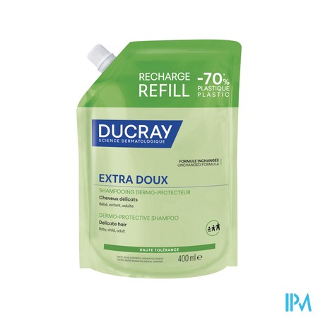 Ducray Extra Doux Huidbescherm Shampoo Refill400ml