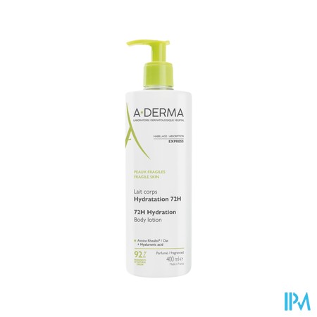 Aderma Indisp.lait Corps Hydratant 400ml