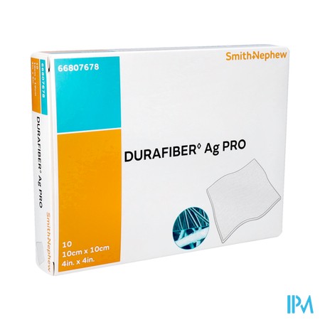 Durafiber Ag Pro Verband 10x10cm 10