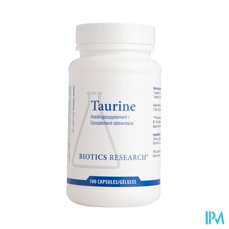 Taurine Biotics Caps 100x500mg