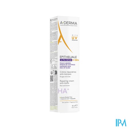 Aderma Epitheliale Creme Spf50+ A/marques 40ml