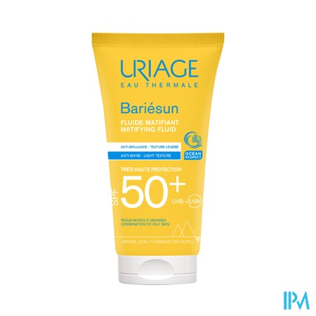 Uriage Aqua Fluid Ultra-mat Toucher Sec Spf50+50ml