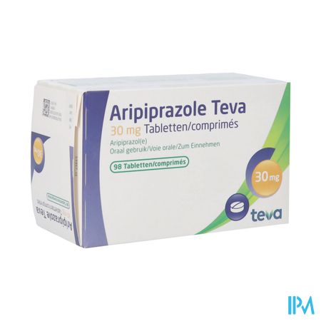Aripiprazole Teva 30mg Tabl 98 X 30mg