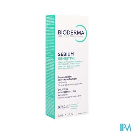 Bioderma Sebium Sensitive Soin Ap Pur Tube 30ml
