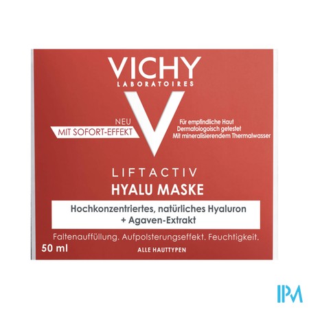 Vichy Liftactiv Hyalu Filler Mask 50ml