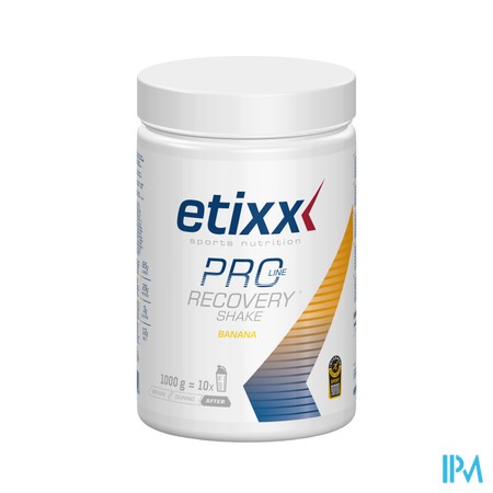Etixx Pro Line Recovery Shake Banana 1000g