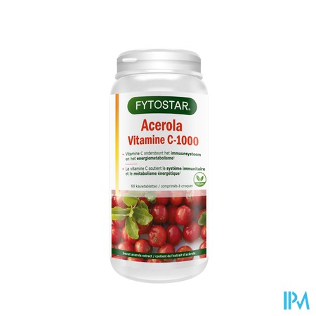 Fytostar Vitamine-energie Vit C1000&acerol Comp 60