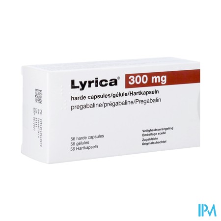 Lyrica 300mg Harde Caps 56 X 300mg