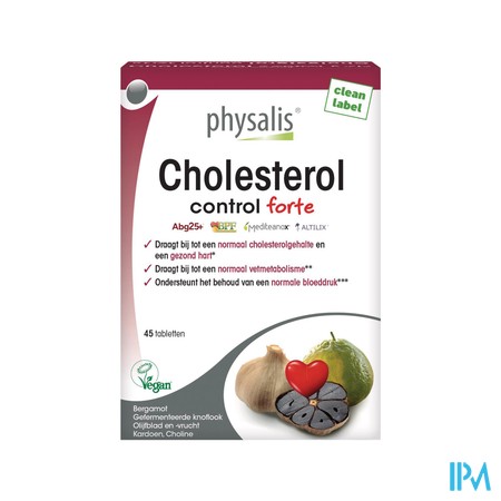 Physalis Cholesterol Control Forte Tabl 45