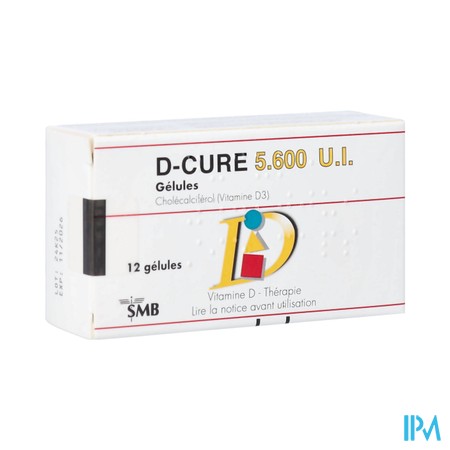 D-cure 5600ui Caps 12