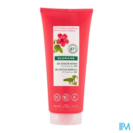 Klorane Corps Gel Douche Fleur Hibiscus 200ml