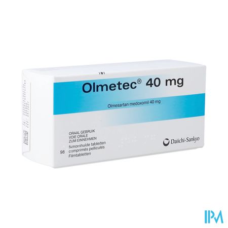 Olmetec Comp Pell 98 X 40mg
