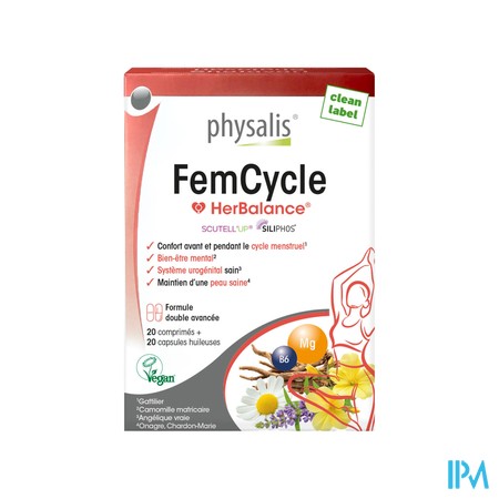 Physalis Femcycle Tabl 20 + Caps 20